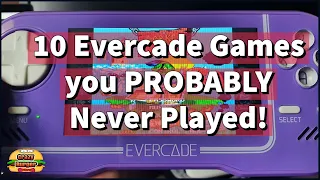 10 Evercade Games You PROBABLY Never Played!