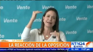 Machado: “Con o sin la AN vamos a provocar la ruptura del sistema en Venezuela”