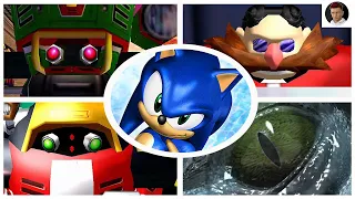 Sonic Adventure DX - All Bosses with Cutscenes + Ending (NO DAMAGE)