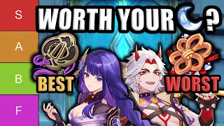 FARM THESE ARTIFACT DOMAINS! ★Best Genshin Impact Artifacts Tier List★