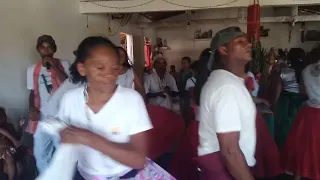 Inicio da Obrigação aos Preto velhos e Santa Isabel na Tenda São José Mãe Maria José