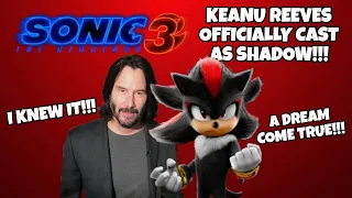 Keanu Reeves Officially Cast As Shadow In Sonic The Hedgehog 3