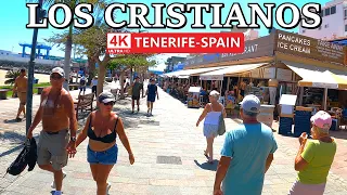 TENERIFE - LOS CRISTIANOS | Rising Temperatures 🌡️ Current Situation 👁️ 4K Walk ● April 2024