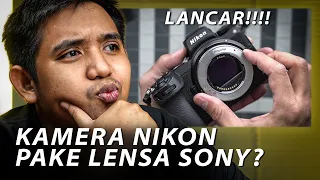 Ternyata Kamera Mirrorless NIKON Bisa Pake Lensa SONY | Adapter MEGADAP ETZ21