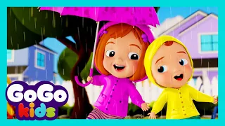 Rain Rain Go Away | Rain Song | GoGo Kids - Nursery Rhymes