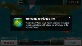 [Plague Inc] Main Mode, Nano-Virus (MEGA-BRUTAL), (No Gene)