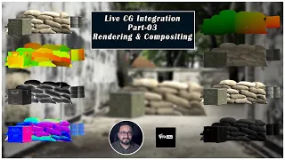 LIVE CG INTEGRATION PART - 3 | PASSES RENDERING AND COMPOSITING IN NUKE | VFX VIBE