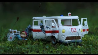 Ambulance Máša a Mědvěd, Masha and The Bear. Sanitka Máša a Medvěd,