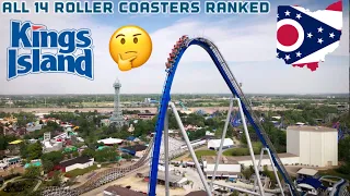 Top 14 Roller Coasters at Kings Island | Mason, Ohio (2022)