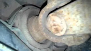 Worn carrier bearing, d21 pickup