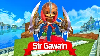 Sonic Dash - Sir Gawain Knuckles New Character Coming Soon Update - All 52 Characters Gameplay