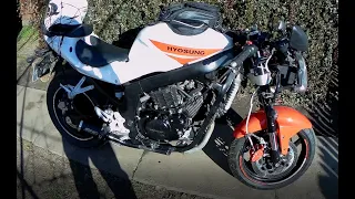 Hyosung GT 250R. Первый выезд в сезоне 2022