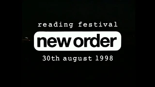 New Order - Regret (Reading Festival 1998)