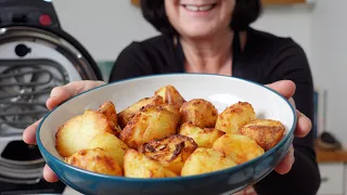 The CRISPIEST ROAST POTATOES in the Instant Pot Duo Crisp | Ultimate Lid