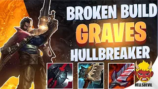 WILD RIFT | *NEW* BROKEN HULLBREAKER GRAVES BUILD | Challenger Graves Gameplay | Guide & Build