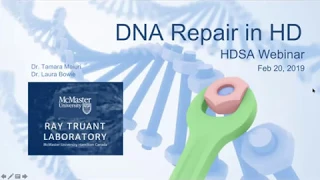 WEBINAR: DNA Repair in Huntington's Disease