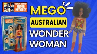 MEGO Australian Wonder Woman Holy Grail - Eagle Eye Straight Arm Variant 😮 Toy review