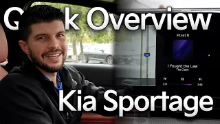 Infotainment Screen Overview in Your 2024 Kia Sportage