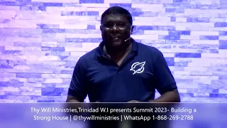 Thy Will Ministries Apostolic Summit 2023 Day 3 - Session 2 - Pastor Celvan Pakkari