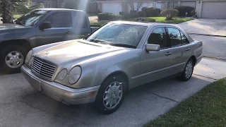 What a great find!  1998 Mercedes Benz E320