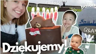 Odcinek specjalny, który nie poszedł po mojej myśli! Tort, balon, taniec i inne! 200 tysięcy subów