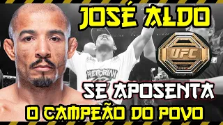O Adeus ao Campeão do Povo: José Aldo Se Aposenta!