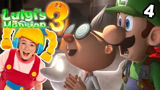 👻MARIO BROS. HALLOWEEN!!!👻 | Luigi's Mansion 3 EP4 | Mother Goose Club Let's Play