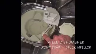 ✨ Miele Dishwasher - Won't Drain - 5 Minute Fix ✨