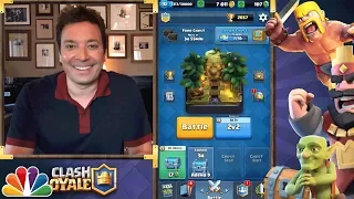 Jimmy Fallon's Best Clash Royale 2v2 Deck