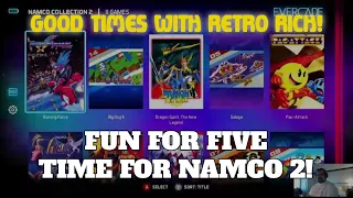 Evercade VS - Namco Collection 2! - Fun For Five! Good Times With Retro Rich Ep. 158