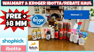 WALMART & KROGER REBATE HAUL/ Great MM at Kroger/ simple deals