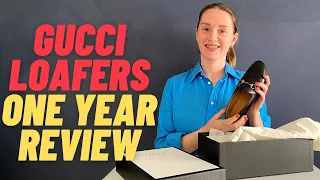 GUCCI LOAFERS, ONE YEAR REVIEW!