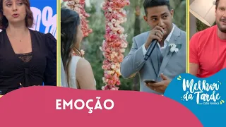 Veja detalhes do casamento de Juliano, da dupla com Henrique | MELHOR DA TARDE