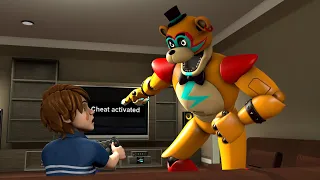 [FNAFSB/SFM] Gregory Is Cheating