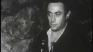 Lenny Bruce on Stage Just Before He Died