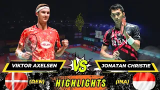 Badminton Viktor Axelsen vs Jonatan Christie Men's Singles China