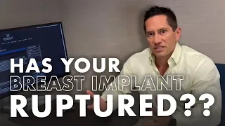 How do you know when your breast implant is ruptured