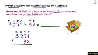 Word problem on multiplication of 4-digit by 2-digit, Math Lecture | Sabaq.pk