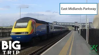 Trains at East Midlands Parkway, MML - 4/10/18