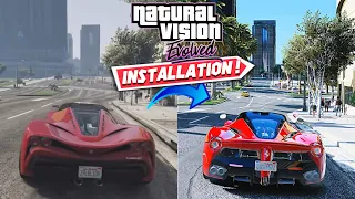 How To Install Free Natural Vision Evolved! Graphics Mod In GTA 5 | 2023 (Complete Guide)