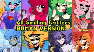 All Smilling Critters Human version! || COMPILATION