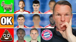 Bayern München: Ich Ranke ALLE Bayern Spieler Saison 2023/24...👀⚽️