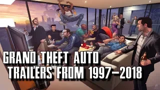 THE EVOLUTION OF | GRAND THEFT AUTO (GTA) Trailers 1997 - 2018 [GAME]