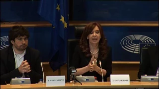 Conferencia de Cristina Kirchner en el Parlamento Europeo #cfkenbruselas