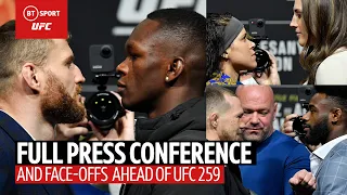 UFC 259 Press Conference: Israel Adesanya & Jan Blachowicz and headliners joined by special guests!