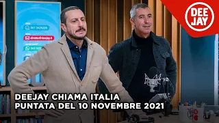 Deejay Chiama Italia - Puntata del 10 novembre 2021 / Ospiti Luca e Paolo, Federico Buffa
