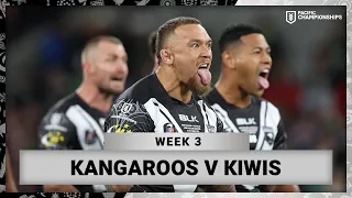 Kangaroos v New Zealand Kiwis | 2023 Pacific Championships Week 3 | Full Match Replay