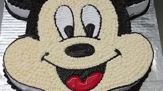 Micky Mouse face cake |Micky Mouse Cake Design |Micky Mouse Birthday cake