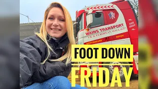 Foot down Friday | Get me home