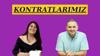 Kontratlarımız | Cenk Sabuncuoğlu, Mukaddes Pekin Başdil